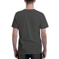 thumbnail image 4 of Hazbin Hotel Camiseta para hombre Graphic Text Pool 3D Printing Street Casual Short Sleeve Printed Clothing Basic Gris/XL, 4 of 6