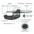 thumbnail image 7 of Electronic Digital Micrometer MM/IN Outside Micrometer 0.001MM High Precision Depth Micro Meter 0-25 25-50 50-75 75-100MM ,Easy to Operate, 7 of 7