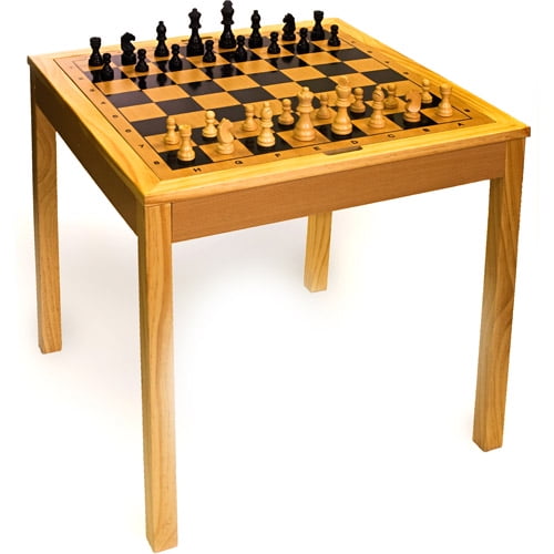 Sterling Games Wooden Chess Table by Generic