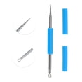 thumbnail image 3 of Unique Bargains 1 Pc Portable Double-headed Pimple Extractor Blue, 3 of 7