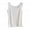 White, variant on Tank Top Nylon Spandex Women's Ice Silk Tank Top Sleeveless Scoop Neck Camisole Solid Color Nylon Spandex Blouse for Casual Wear Workouts Breathable