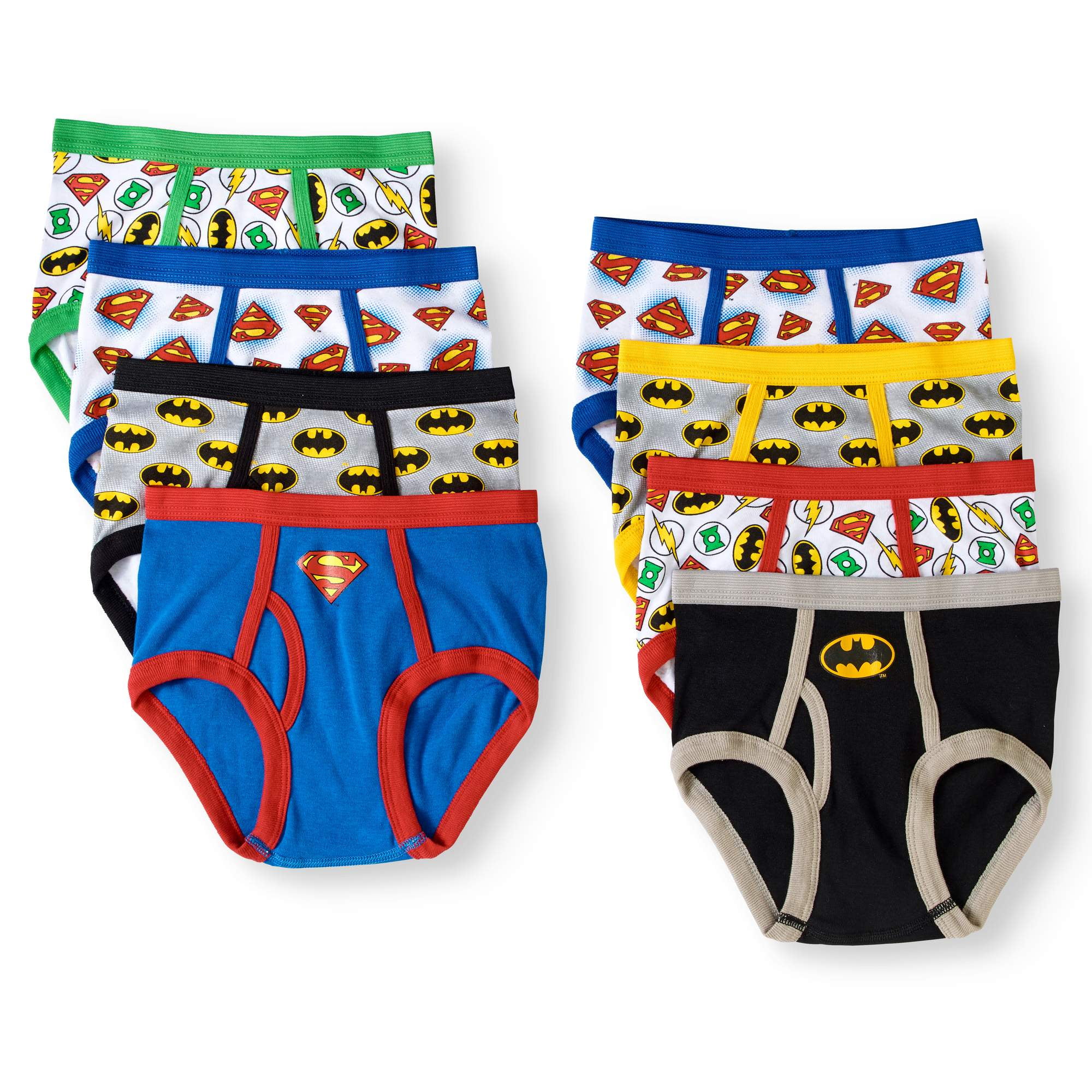 Justice League Justice League, Boys Underwear, 5 + 3 Bonus Pack