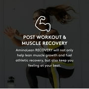 RSP Nutrition AminoLean Recovery Post Workout BCAAs and EAAs Amino Acids Supplement for Lean Muscle, Blood Orange Flavor, 30 Servings