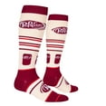 thumbnail image 3 of Cool Socks, Dr Pepper, Fun Novelty Knee High Compression Socks, 3 of 6