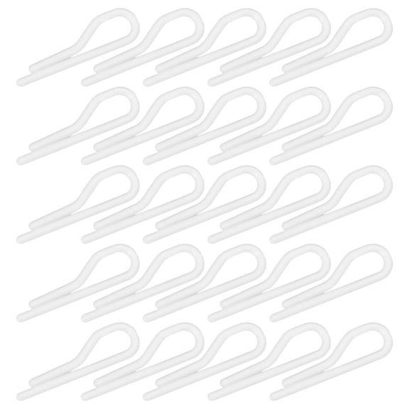 LEORX Plastic Shirt Packing Clips Strong and Wear-Resistant Clothes Pins Assorted 200Pcs