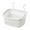 B, variant on ZZYuan New Arrivals Clearance Plastic Hanging Shower Basket with Hook for Bathroom Kitchen Storage Holder
