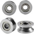 thumbnail image 3 of Rail Ball Bearing Miniature Steel V-Groove Guide Pulley Double Shield 4X13X6Mm For Rail Linear Motion System, 3 of 5