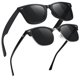 thumbnail image 1 of Gafas de Sol MEETSUN Clásicas Retro Semi Sin Montura UV400 Paquete de 2, 1 of 6