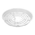 thumbnail image 2 of relayinert 5 Pack Plant Saucer Clear Plastic Round Tray Planter for Indoors & Outdoors Transparent 6 Inch 1Set, 2 of 5