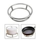 thumbnail image 5 of Wok de acero inoxidable grueso de 1cm, soporte para cocinar, anillos para Wok, prácticos utensilios de cocina resistentes, aislamiento térmico Diámetro 23 cm perfecl Rejilla de vapor, 5 of 8