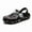 Black, variant on Men's Sandal Style Inspired All Terrain Waterproof Slip on Clogs Outdoor Clogs