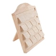 thumbnail image 5 of FVDPWYE Earring Display Stand Compact Gift for Retail Displays Desktop Jewelry Store Wood, 5 of 9