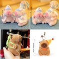 thumbnail image 2 of Capibara muñeco de peluche lindo Capibara Anime juguete esponjoso Kawaii Plushie muñeca de feliz cumpleaños regalo para niña amiga animales de peluche suaves, 2 of 6