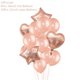 thumbnail image 1 of Globos de fiesta de cumpleaños de boda de oro rosa, globo de papel de aluminio con letras de feliz cumpleaños, suministros de decoración para fiestas y eventos de aniversario de Baby Shower Tan Jianjun unisex, 1 of 2