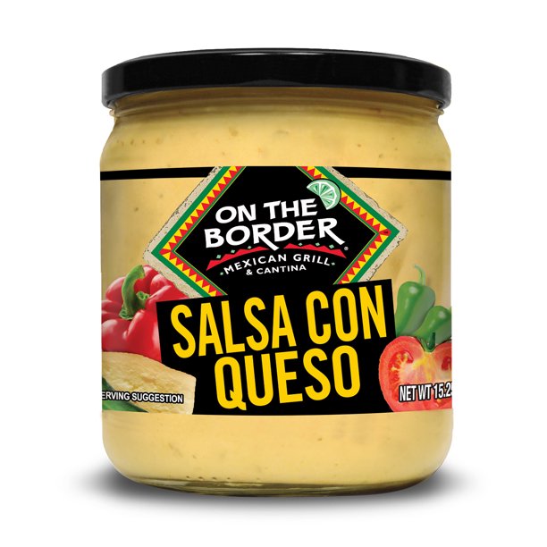 On the Border Mexican Grill & Cantina Salsa con Queso Cheese Dip, 15.25