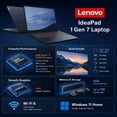 thumbnail image 2 of Lenovo IdeaPad 1 15.6" FHD Laptop, AMD Ryzen 5 7520U, 8GB RAM, 1TB SSD, Windows 11 Home, Blue, 2 of 7