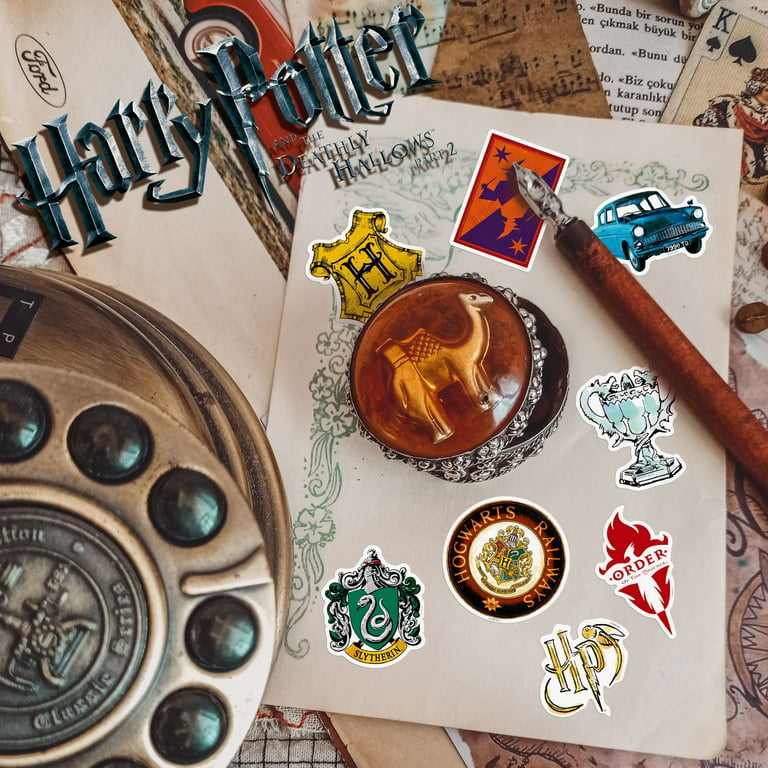 Harry Potter Wizard Sticker Stickers 50 Pack Set Sticker Matte