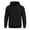 31# Black, variant on Hoodies Men Polyester Sweatshirt For Sublimation Bulk Hoodie Fleece Lined Pullover Adjustable Drawstring Hood