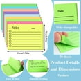 fluorescence-convenience-sticks-color-notepad-to-sign-the-learning-plan