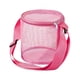 thumbnail image 1 of Soidarity Bolsa de nailon de malla para juegos en la playa y almacenamiento de juguetes, visualización de bolsas, correas ajustables para llevar Deportes acuáticos Rosa roja, 1 of 6