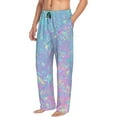 thumbnail image 6 of Fuzoiu Fantasy Gradient Print Men's Pajama Pants,Lounge Pants for Men,Lounge PJ Bottoms,Sleepwear Pants with Drawstring Pockets -XX-Large, 6 of 6