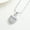 Customize, variant on Footprint Cremation Urn Pendant Urn Necklace for Ashes Heart Shape Stainless Steel Mini Urns Jewelry