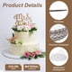 thumbnail image 3 of 15pcs Base de pastel redonda, base de pastel circular de 7 pulgadas, plato de cartón blanco, 3 of 6