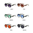 thumbnail image 3 of Retro Steampunk Sunglasses Round Metal Circle Glasses Accessories L8K9, 3 of 9
