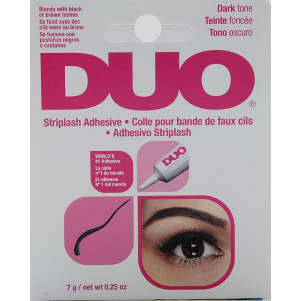 DUO Eyelash Adhesive Assortment, Dark & Clear, 0.25 Oz.