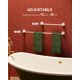 thumbnail image 5 of Toallero iMomwee ajustable individual de acero inoxidable de 40 a 70 cm, 5 of 9