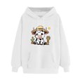 thumbnail image 4 of Aimik Womens Funny Cow Graphic Hoodies Sweatshirts Long Sleeve Pullover Tops with Drawstring Pockets Fall Loose Comfy Hoodied Tops, 4 of 6