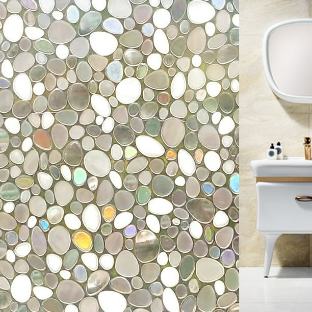 Película para ventanas, Adhesivos de vinilo, Adhesivos decorativos manchados para vidrio, Revestimiento estático de ventanas de puertas, Calcomanías tintadas para ventanas, Privacidad esmerilada,