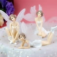 thumbnail image 2 of Tinkerbell Figurine for Home Office Cake Car Table Ornament 3pcs, 2 of 5
