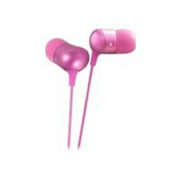JVC HAFX35PN Marshmallow Earphones inear wired pink