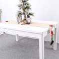 thumbnail image 2 of Mantel navideño rectangular Poliéster Protector de nogal rojo 33 * 180 m Patrones de árboles de Navidad para decoración de mesa navideña, Mantel navideño impreso Mantel absorbente Decoración de año nuevo brillar Electrónica, 2 of 4