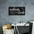 thumbnail image 4 of Epic Graffiti 'Welcome to Our Home    ' by Susie Boyer, Giclee Canvas Wall Art, 24"x12", 4 of 8