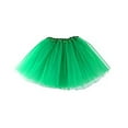 thumbnail image 6 of Baqcunre Skirts for Women Irish Festival Tutu Tulle Skirt Headband Earband Shoulder Strap Decorative Accessories Mini Skirt Women's Skirts Green(Hot), 6 of 8