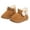Coffee, variant on Toddler Kids Girls' Boots Snow Boots with Faux Fur Footwear Fleece Lined Winter Fashion Warm Footwear Fashion Footwear Fleece Lined Thermal Footwear Fashion Shoes