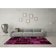 thumbnail image 3 of Ahgly Company Indoor Square Patchwork Pink Transitional Area Rugs, 5' Square, 3 of 4