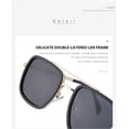 thumbnail image 4 of Retro Square Polarized Driving and Cycling Sunglasses for Men and Women (Color : A, Size : 1), 4 of 4