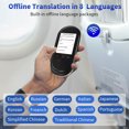 thumbnail image 6 of Accuracy Smart Language Translator Device, Real Time Traductor,Online/Offline,Chatgpt/Recording/Photo Instant Translator for Business Travel Learning-Black, 6 of 10
