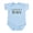 Sky Blue, variant on CafePress - Pilates Body Infant Bodysuit - Baby Light Bodysuit, Size Newborn - 24 Months