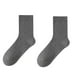 thumbnail image 1 of Minnieouse 1 par de calcetines de hombre de tubo medio cómodos lavables primavera otoño correr montar baloncesto calcetín calzado accesorios hombres Accesorios de calzado Gris oscuro Minnieouse AP012823-02, 1 of 6