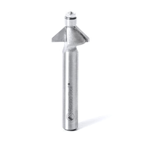 Herramienta Chamfer Amana MR0108 con punta de carburo 45° 14 mm
