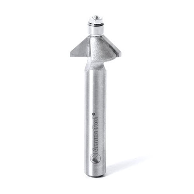 Herramienta Chamfer Amana MR0108 con punta de carburo 45° 14 mm