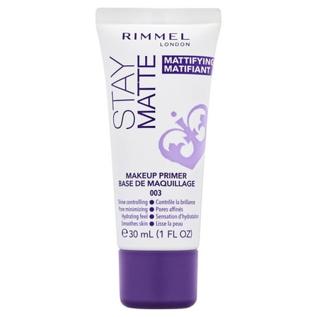 Rimmel London Stay Matte Primer, Clear, 1 fl oz