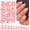 Nude Pink, variant on 240 count Nude  Press  Nails Medium Square  Nails Press ons Square  Tips False Nails Colored  Nails Presson Artificial Fingernails with Tabs for Women Girls