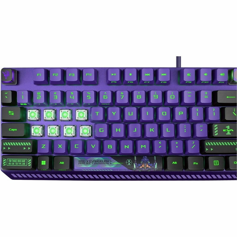 ASUS ROG Strix Scope RX EVA-02 RGB Gaming Keyboard with Red