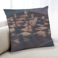 thumbnail image 1 of Ahgly Company Games Chess Indoor Throw Pillow, 18 inch by 18 inch, 1 of 6