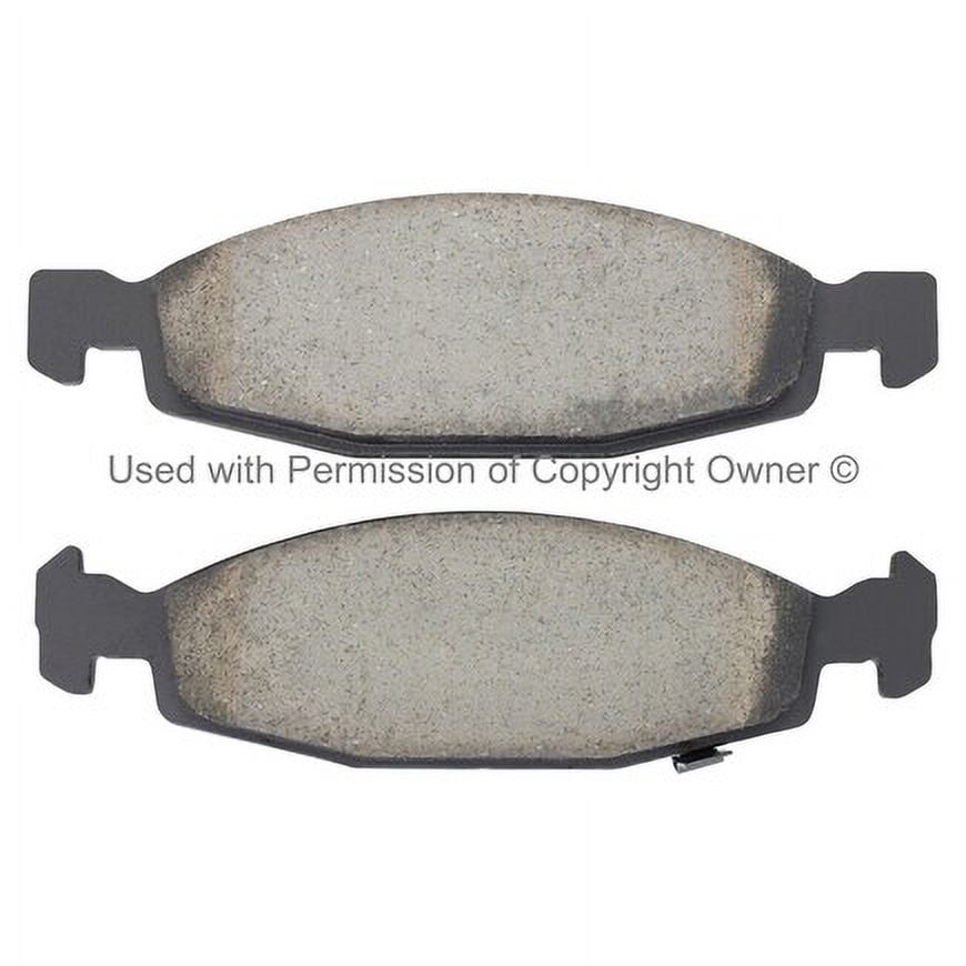 Mpa Electrical 1001-0790C Quality Built Disc Brake Pad, Premium, Ceramic,